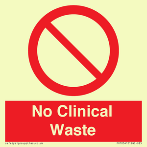 No Clinical Waste